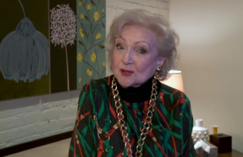 Betty White visits The Daily Show